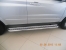 Защита порогов с алюм. площадкой d51мм SsangYong Kyron (нерж) 2012